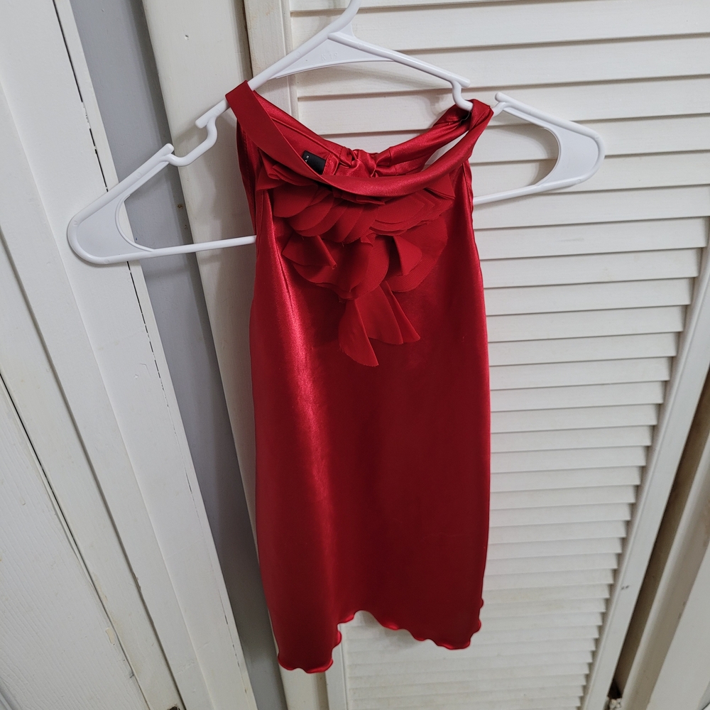 Bwear Vibrant Red Mini Skirt